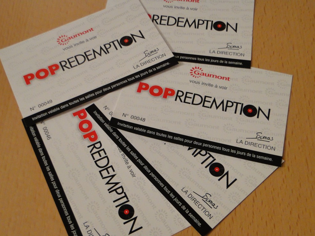 POP REDEMPTION - jeu concours