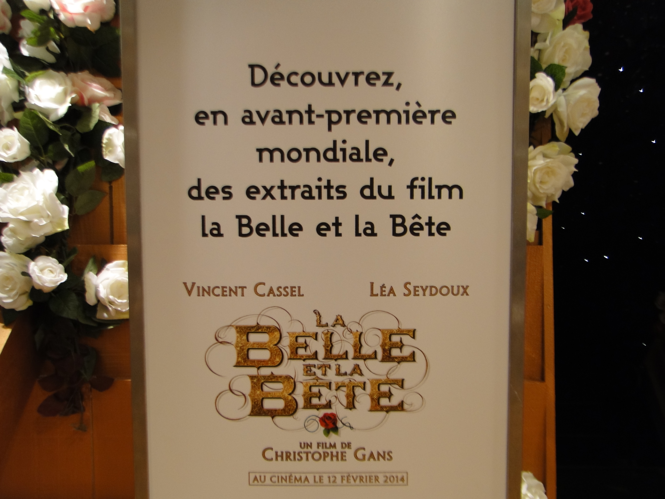 Vitrines de Noël - La Belle et La Bête - Go with the Blog