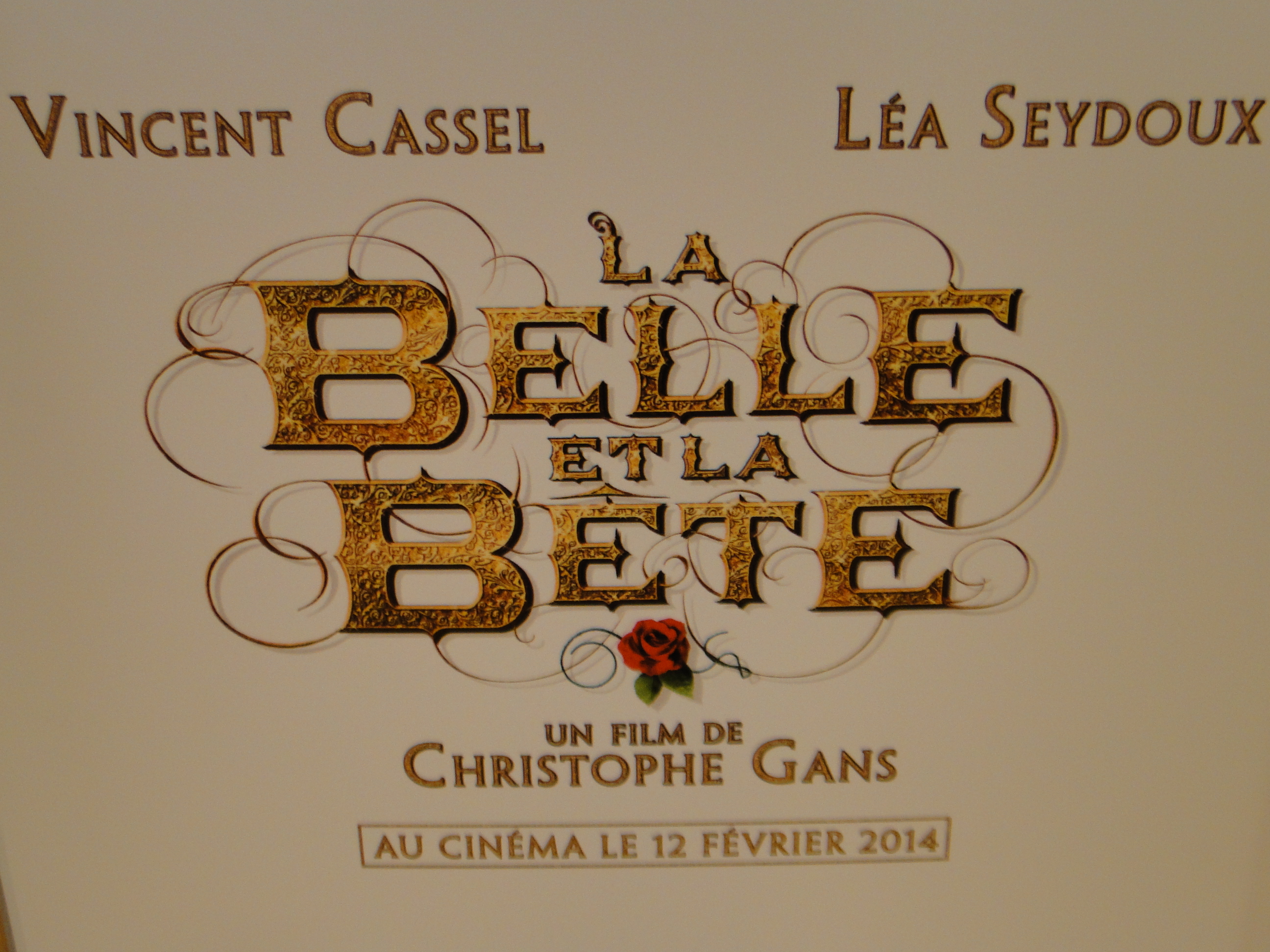 Vitrines de Noël - La Belle et La Bête - Go with the Blog