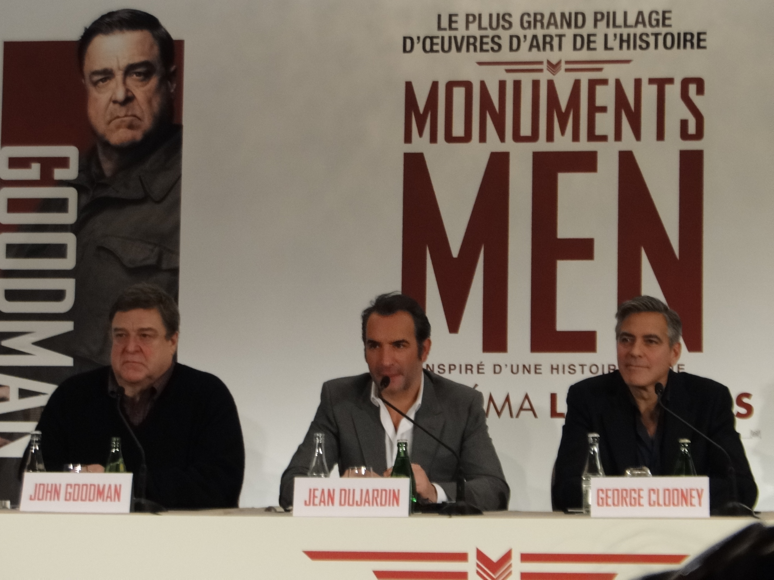 MONUMENTS MEN - Conférence de presse Paris - Go with the Blog