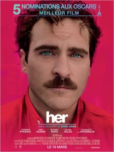 HER - affiche du film Spike Jonze - Go with the Blog