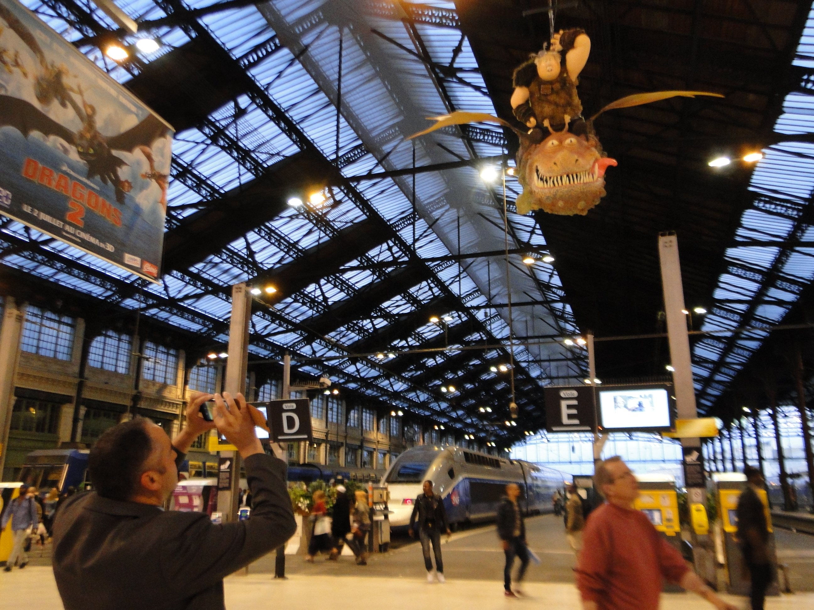 DRAGONS 2 - Paris Gare de Lyon évènement - Go with the Blog