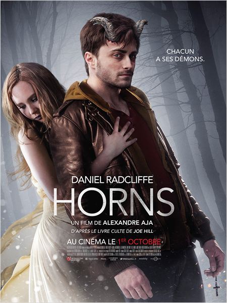 HORNS - affiche France Daniel Radcliffe Juno Temple - Go with the Blog