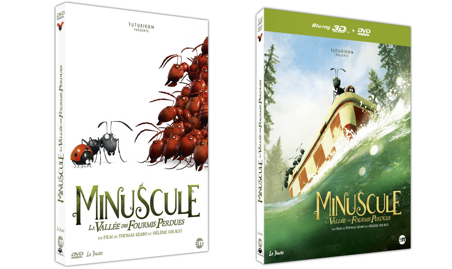MINUSCULE - film animation en DVD Bluray fourmis éditions Montparnasse - Go with the Blog