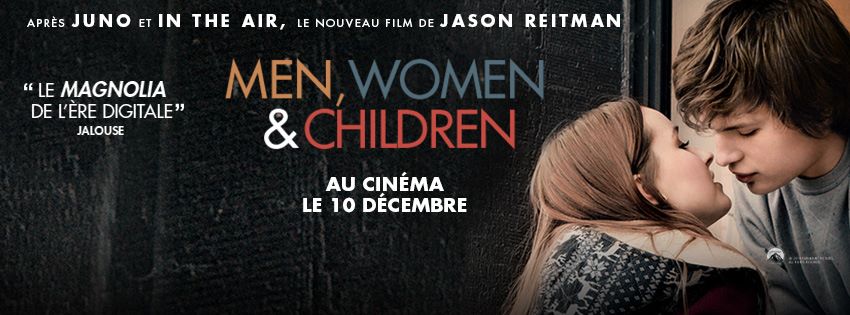 MEN WOMEN AND CHILDREN - bannière visuel large Jason Reitman - Go with the Blog