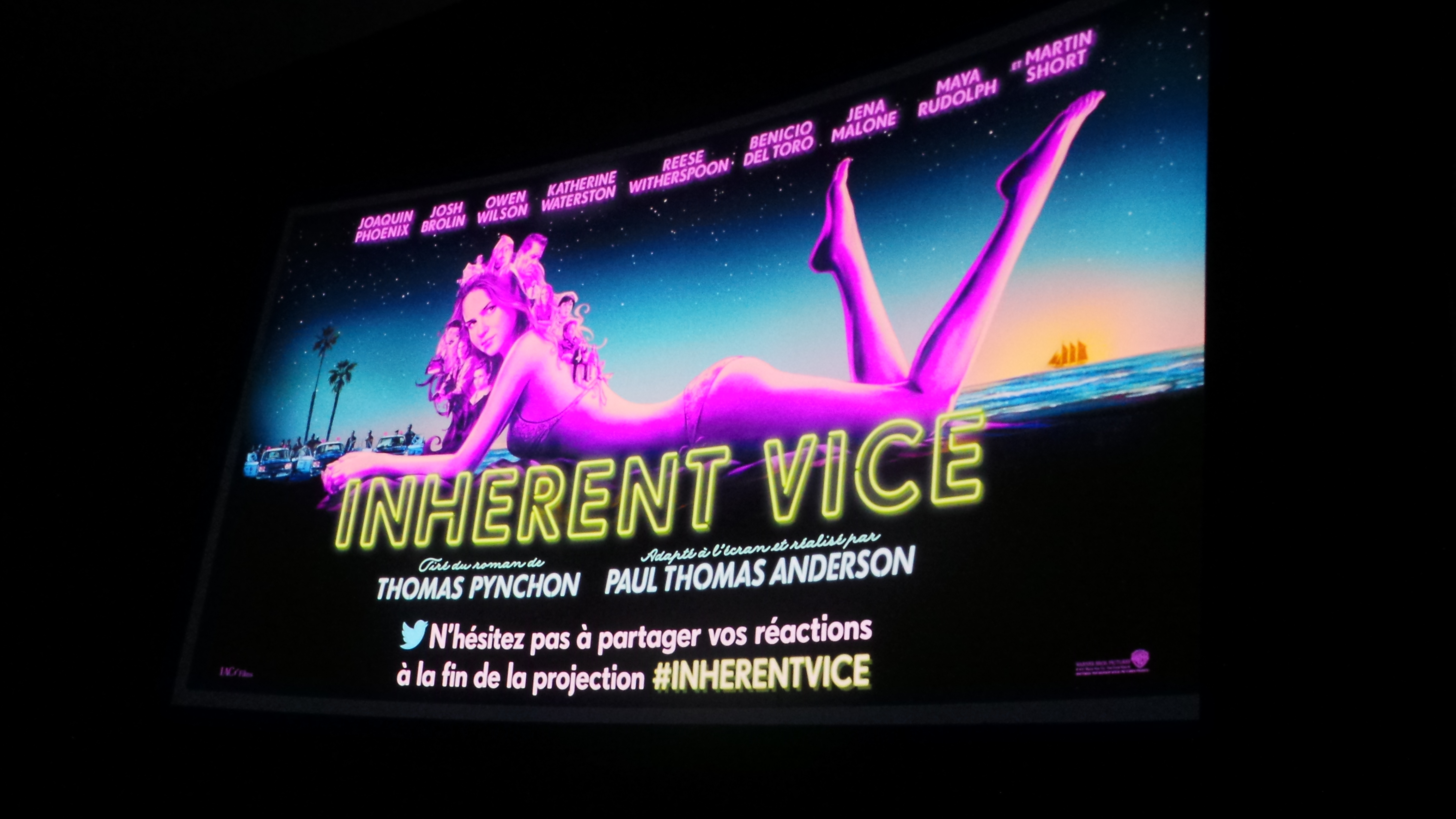 INHERENT VICE - Avant-première Paris Arlequin Paul Thomas Anderson Joaquin Phoenix 16 - copyright Go with the Blog