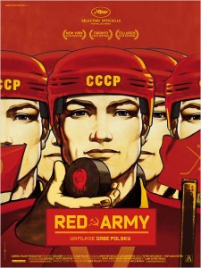 RED ARMY - film documentaire ARP Sélection Gabe Polsky Affiche FRANCE - Go with the Blog