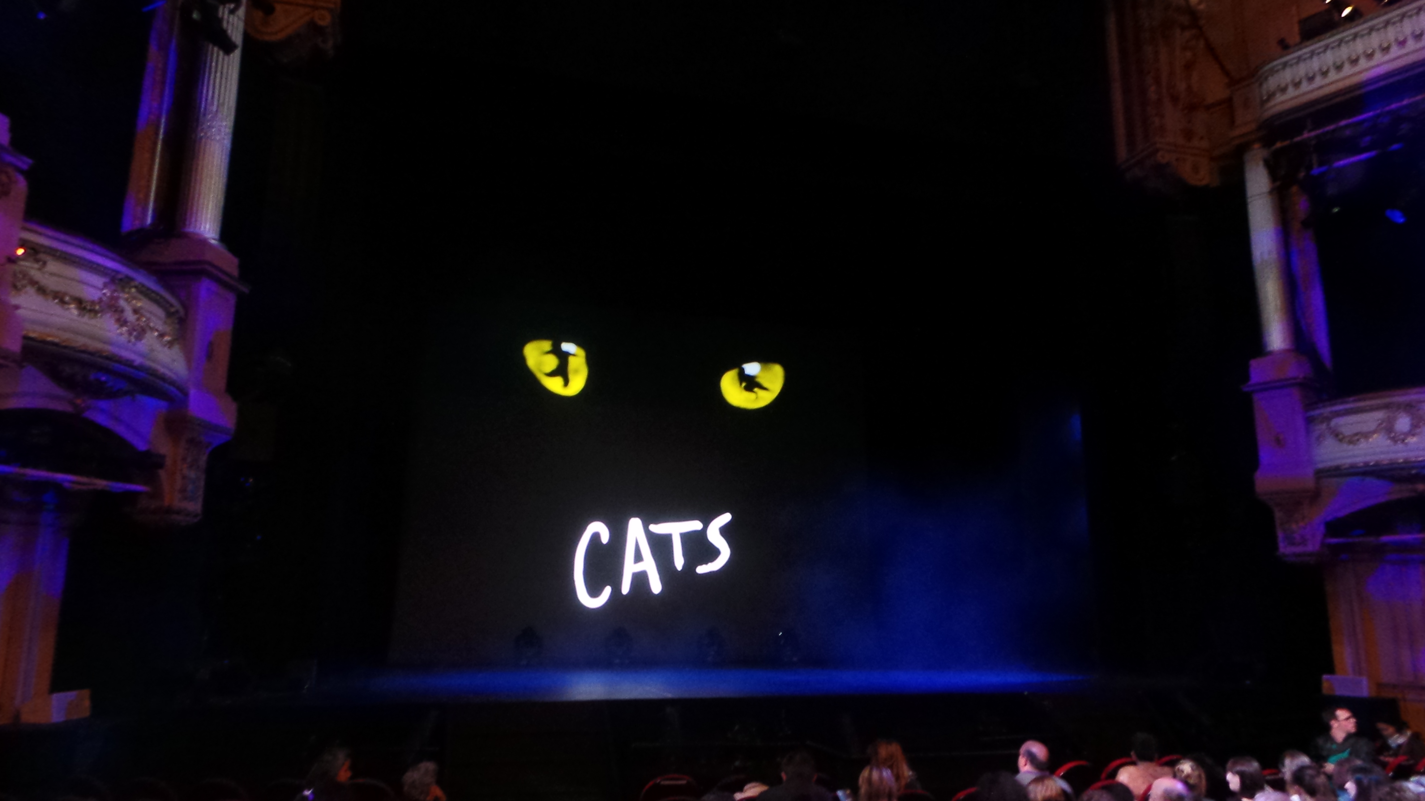 CATS Le Musical - Theatre Mogador Paris France Octobre 2015 - 20150427_180357