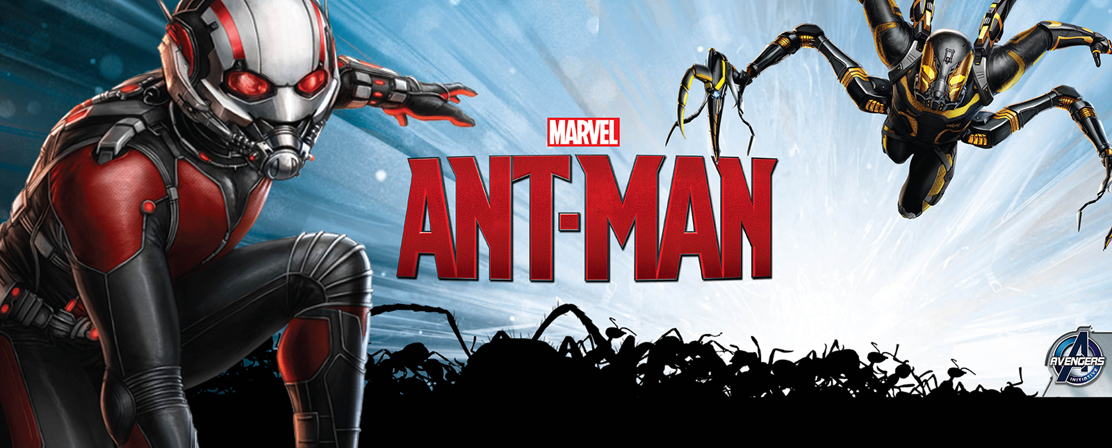 ANT-MAN - Visuel Large bandeau Marvel 2015 fourmi - Go with the Blog