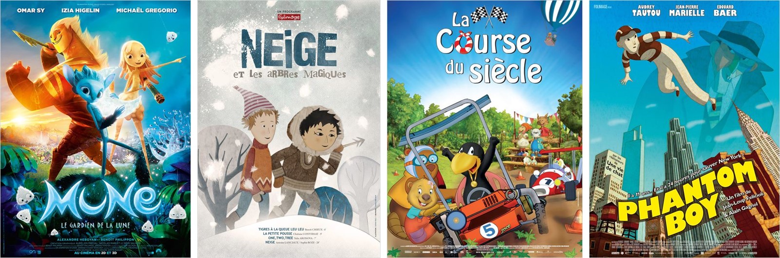 Cinéma Animation Jeune Public - Dossier spécial 2015 Go with the Blog Mune Petit Corbeau Phantom Boy Arbres Magiques