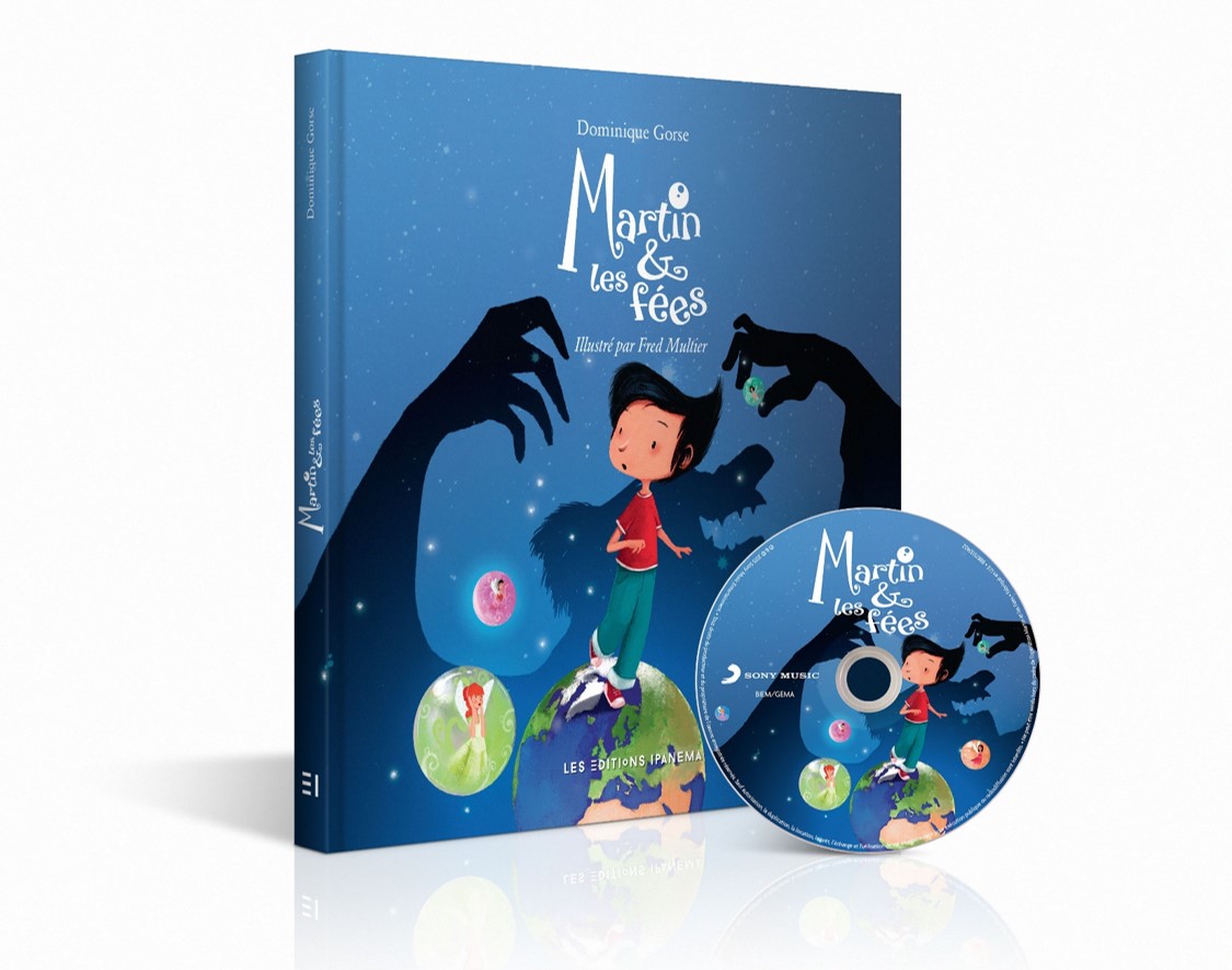 MARTIN ET LES FÉES - Visuel Livre Illustré CD musique 3 - Go with the Blog