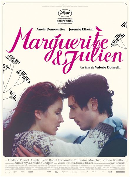 MARGUERITE ET JULIEN - affiche du film Valérie Donzelli 2015 - Go with the Blog