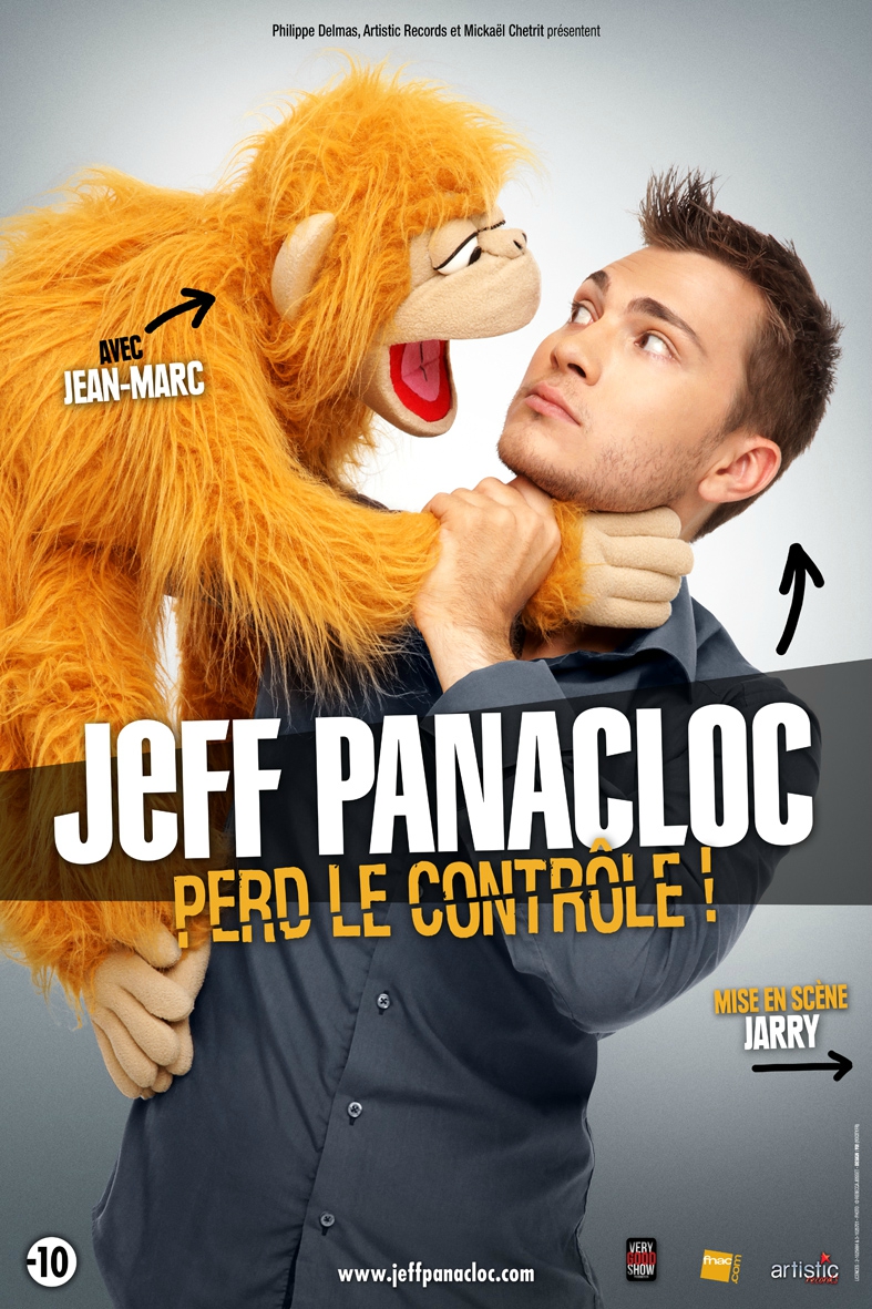JEFF PANACLOC et Jean-Marc - Jeff Panacloc perd le contrôle AFFICHE - Go with the Blog