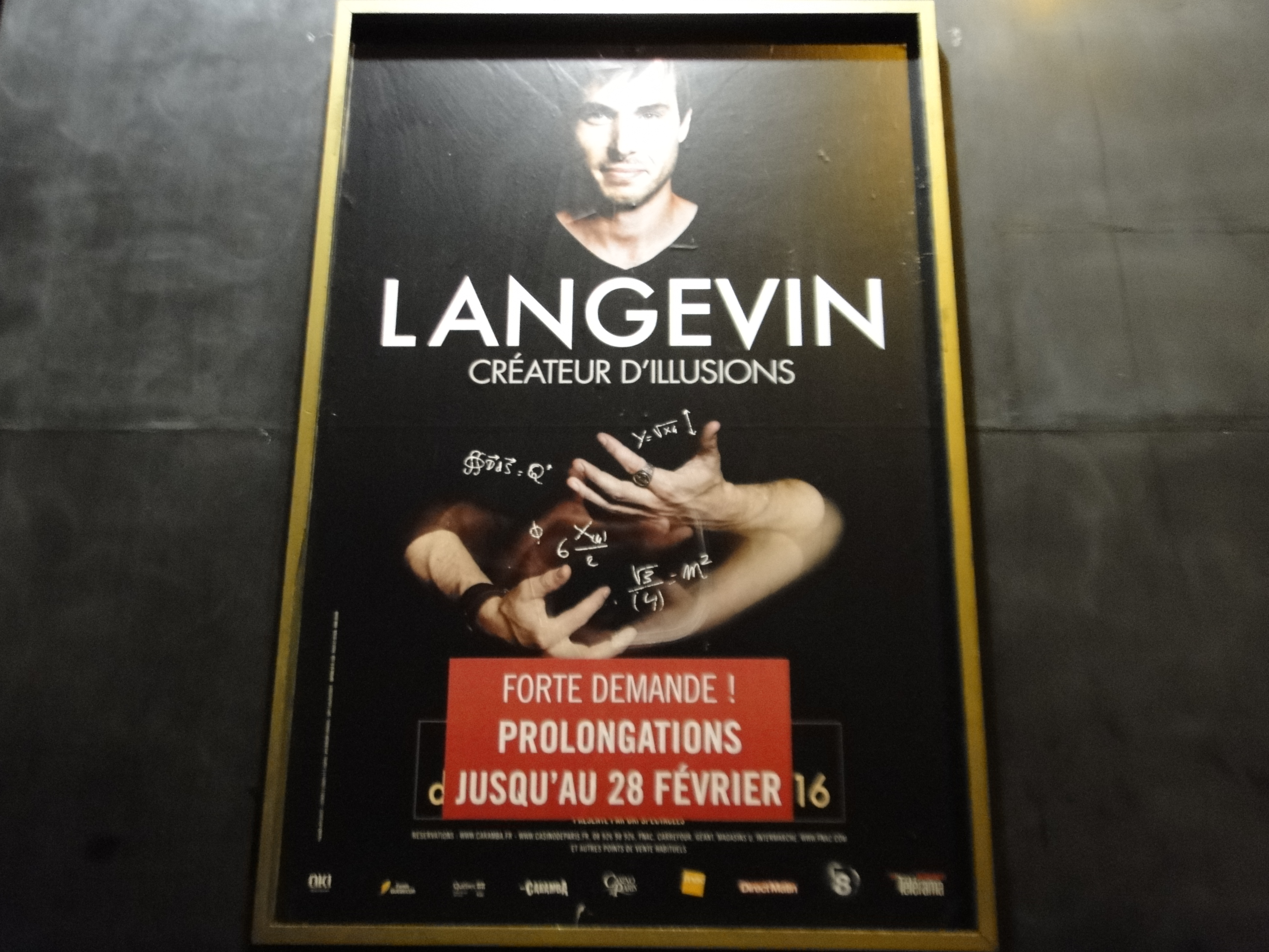 LANGEVIN Luc Créateur d'Illusion - Spectacle Illusionniste Casino de Paris 2016 DSC06877 - Photo de Go with the Blog
