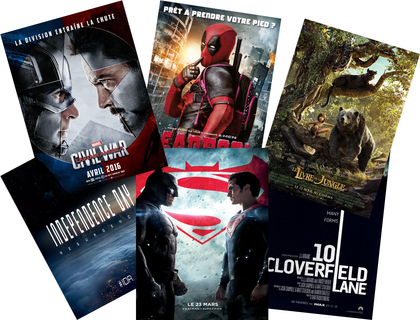 SUPERBOWL 2016 - Visuel bandes-annonces films Blockbusters 2016 - copyright Go with the Blog