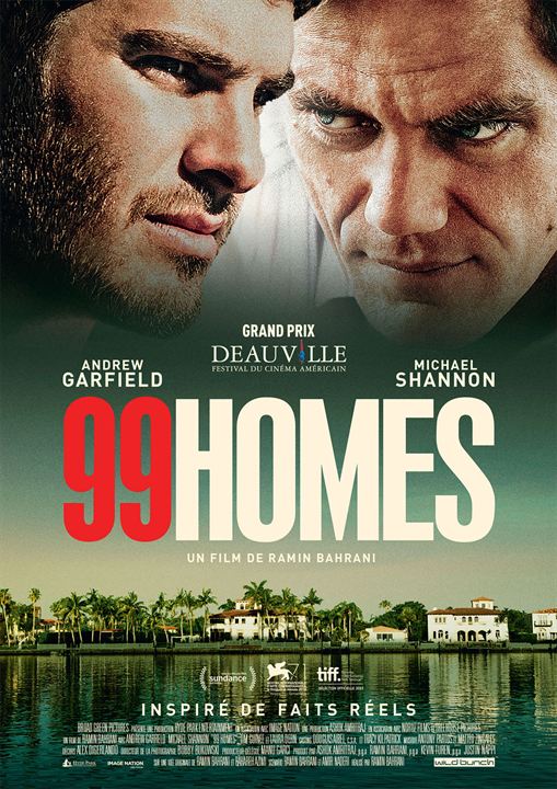 99 HOMES - affiche déf FR Andrew Garfield Michael Shannon - Go with the Blog