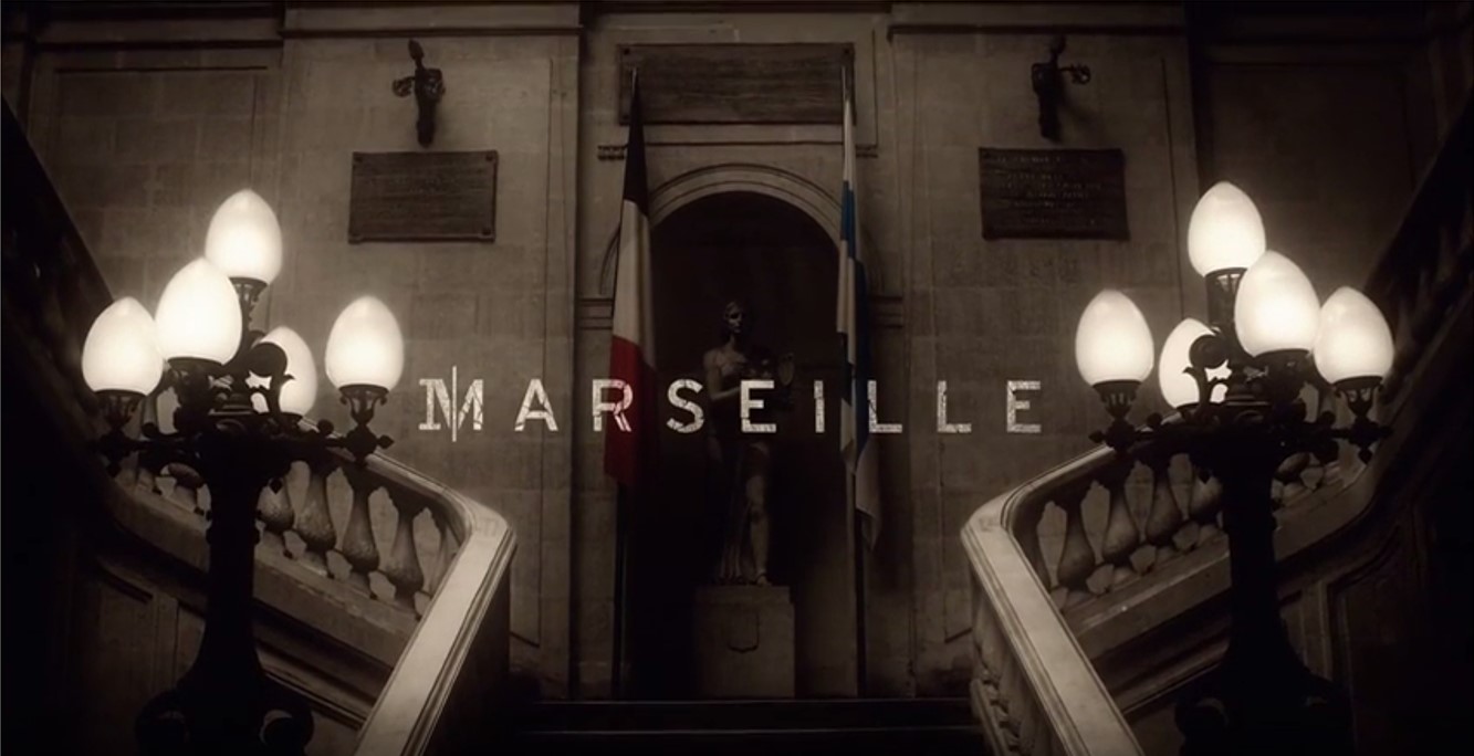 MARSEILLE Netflix Série TV télévision - Image Du Générique 5 Depardieu Magimel Marseille Farès 2016 - Go with the Blog