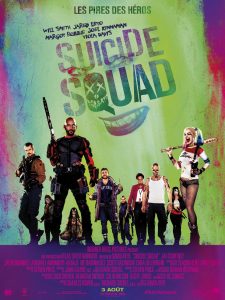 SUICIDE SQUAD - AFFICHE OFFICIELLE FRANCE film Warner Bros FR 2016 The Joker Harley Quinn - Go with the Blog